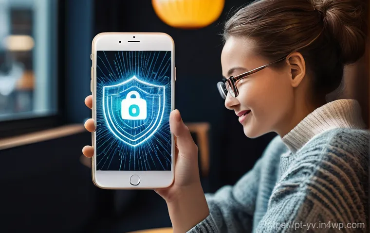 사례 연구 암호화 프로토콜을 통한 데이터 안전성 확보 - **Prompt 1: Everyday Digital Security**
"A cozy, brightly lit scene in a modern living room or a...