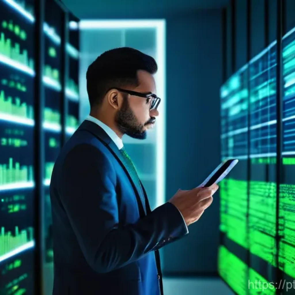 암호화 프로토콜의 보안 감사 및 평가 방법 - **Prompt 1: Cryptographic Audit in Progress**
"A medium shot of a focused cybersecurity expert, ...